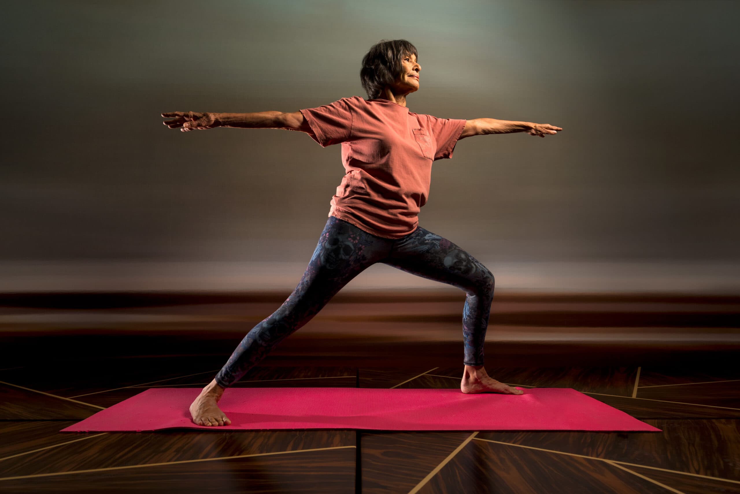 Woman doing yoga